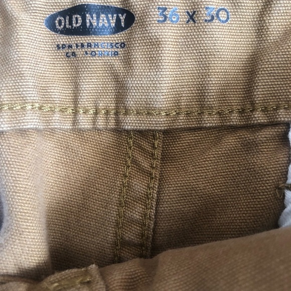 Old Navy Men's Tan Cargo Pants - Picture 9 of 11